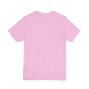 "In October We Wear Pink" Football & Pumpkins Breast Cancer Awareness - Unisex Jersey Short Sleeve Tee