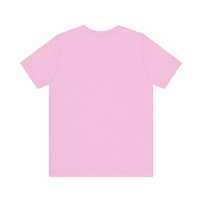 "In October We Wear Pink" Football & Pumpkins Breast Cancer Awareness - Unisex Jersey Short Sleeve Tee