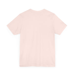 "In October We Wear Pink" Football & Pumpkins Breast Cancer Awareness - Unisex Jersey Short Sleeve Tee