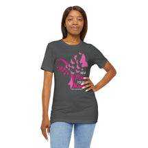 "I Wear Pink for My Mom" Breast Cancer Awareness - Unisex Jersey Short Sleeve Tee