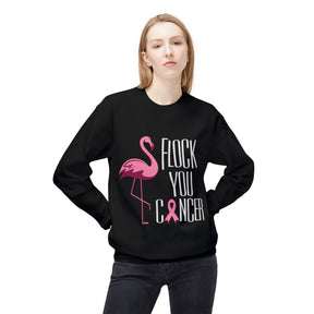 "Flock You Cancer" - Unisex Midweight Softstyle Fleece Crewneck Sweatshirt