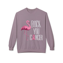 "Flock You Cancer" - Unisex Midweight Softstyle Fleece Crewneck Sweatshirt