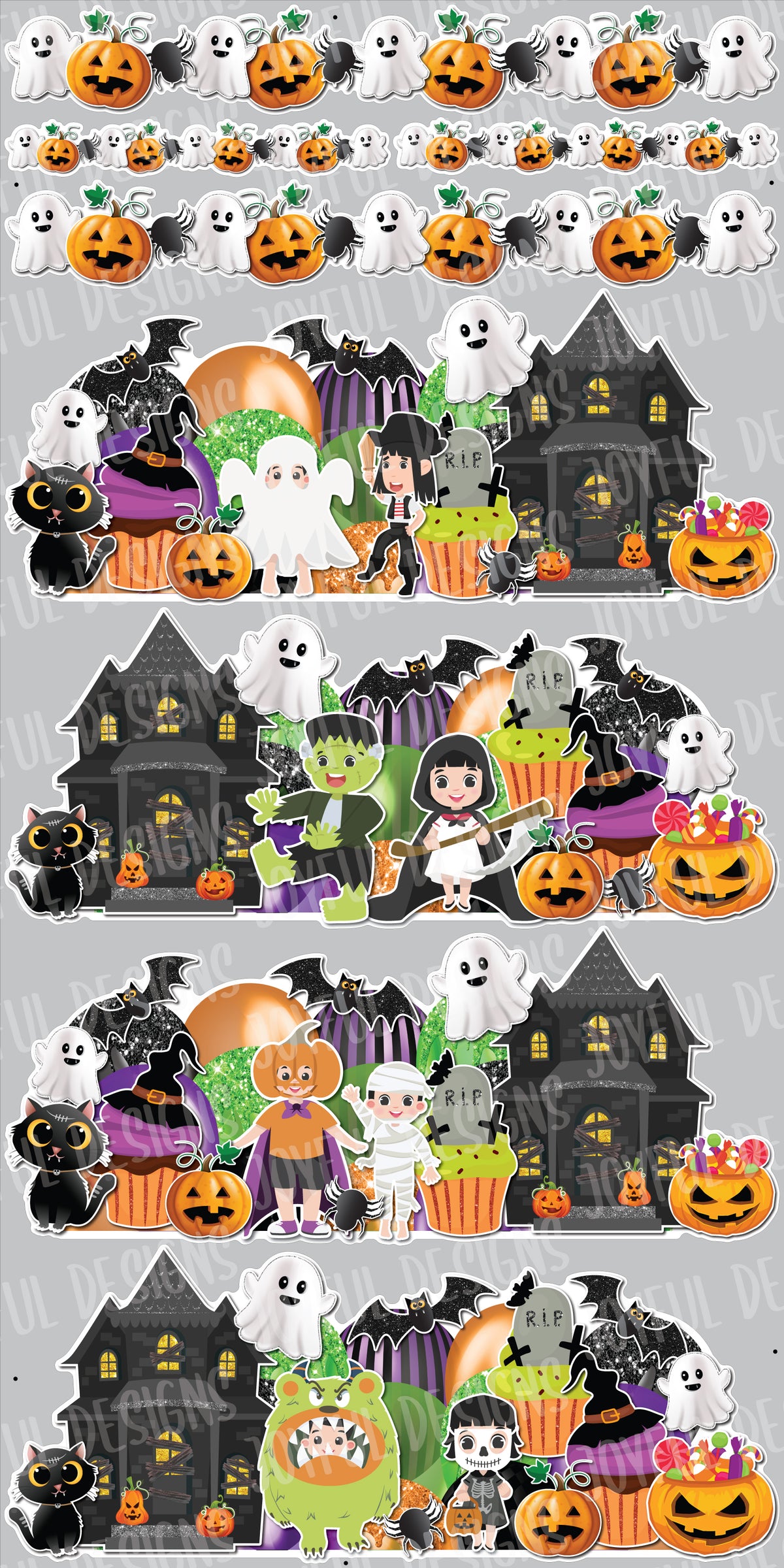 Haunted House Quick Sets / Side Panels